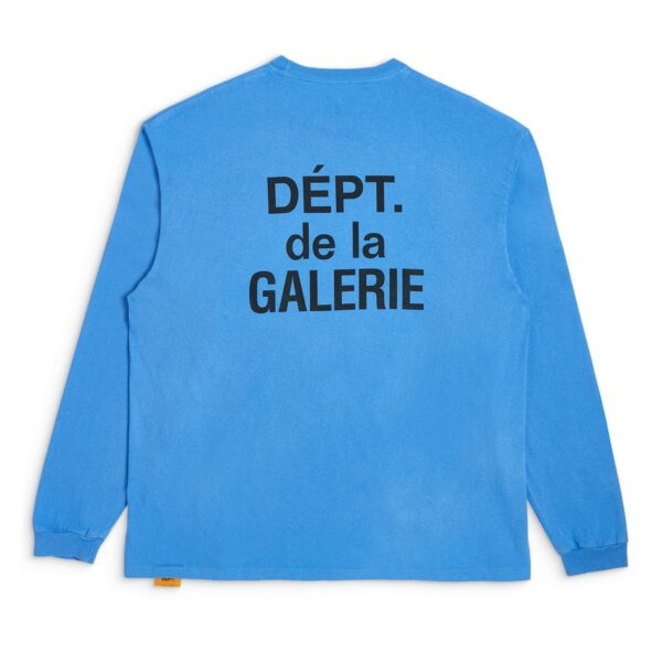 GALLERY DEPT BLUE DE LA L/S POCKET TEE