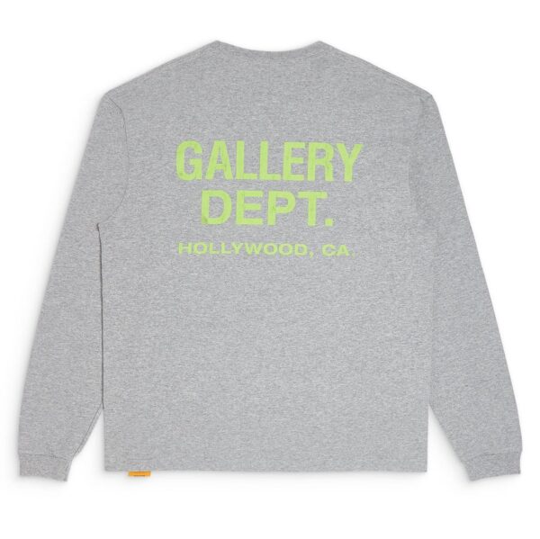 GALLERY DEPT GREY SOUVENIR L/S TEE