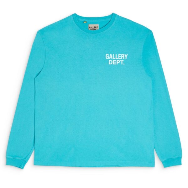 GALLERY DEPT TEAL SOUVENIR L/S TEE