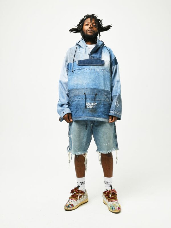 DENIM ANORAK DEPT JACKET