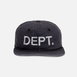 GALLERY DEPT BASEBALL EMBROIDERED HAT BLACK