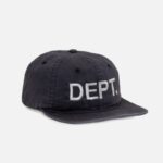 GALLERY DEPT BASEBALL EMBROIDERED HAT BLACK