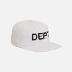 GALLERY DEPT BASEBALL EMBROIDERED HAT WHITE