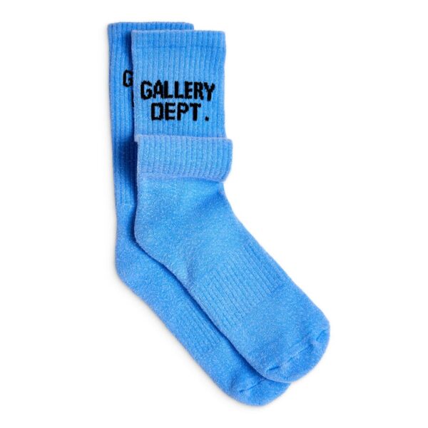 GALLERY DEPT CLEAN SOCKS FLO BLUE