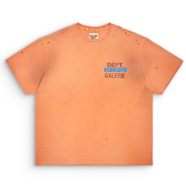 GALLERY DEPT RETOUCHE DAMAGED FRENCH TEE