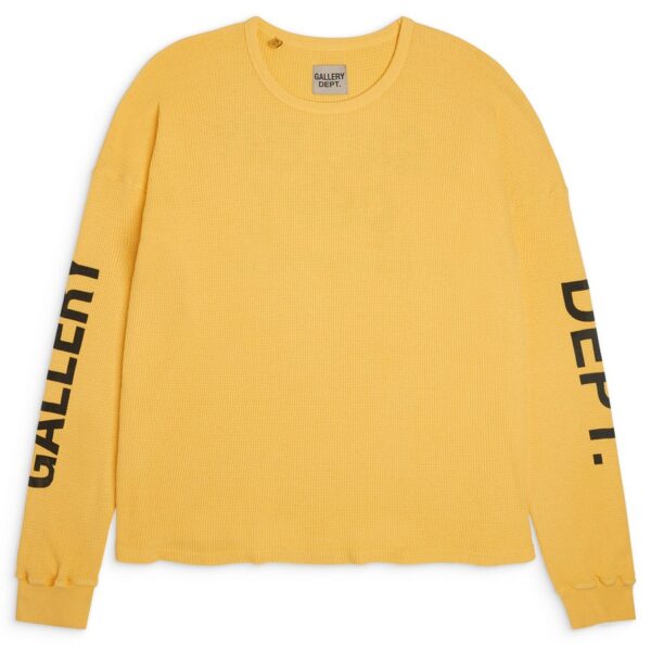 GALLERY DEPT YELLOW THERMAL L/S