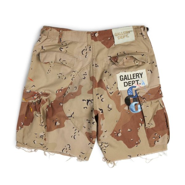 G PATCH CHOCOLATE CHIP CAMO CARGO SHORTS