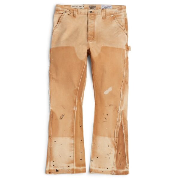 LA FLARE CARPENTER TAN GALLERY DEPT PANTS❤️