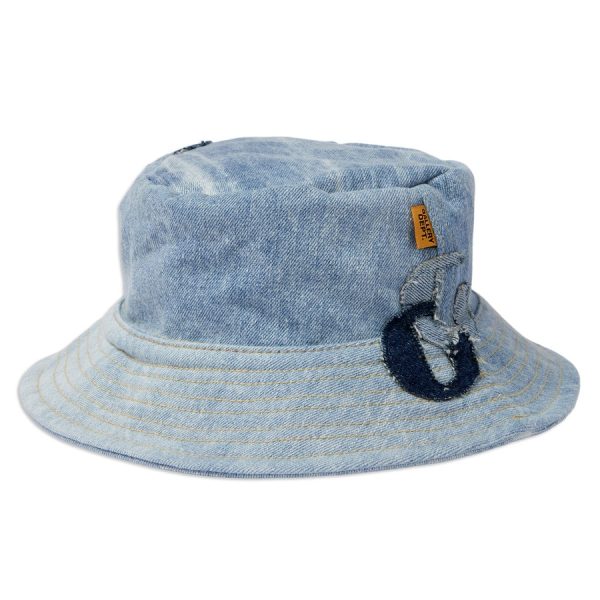 G PATCH DENIM BUCKET HAT